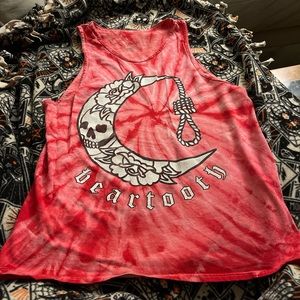 Beartooth Tie Dye Tank Top Size Medium